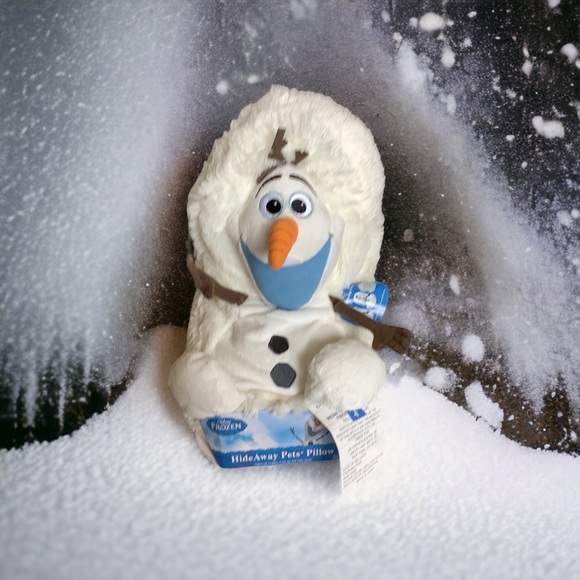 Disney Other - Hideaway Pets Olaf Pillow All Ages